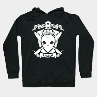 Radish/Carrot and Knife Coat of Arms Hoodie